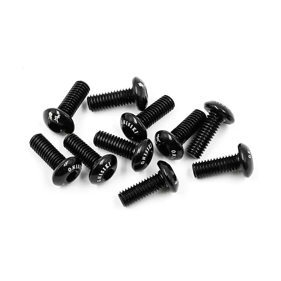 Onisiki Alum. 7075 Hex Socket Button Head Screws M3 X 8 1
