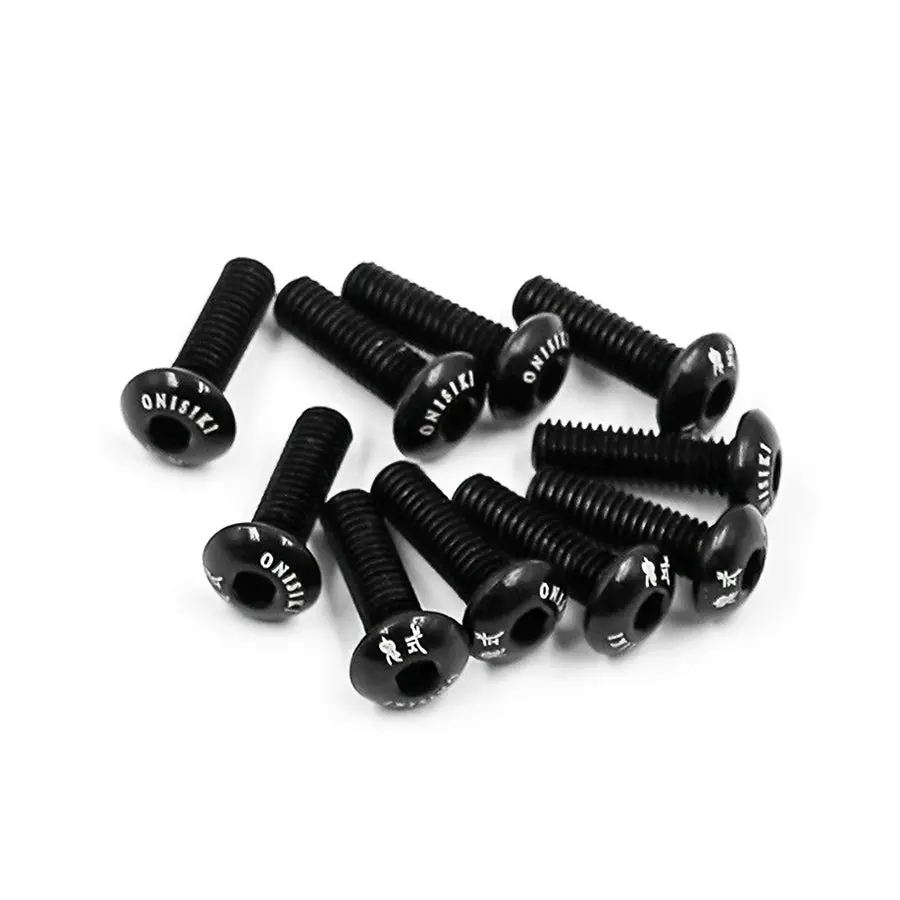 Onisiki Alum. 7075 Hex Socket Button Head Screws M3 X 10 1
