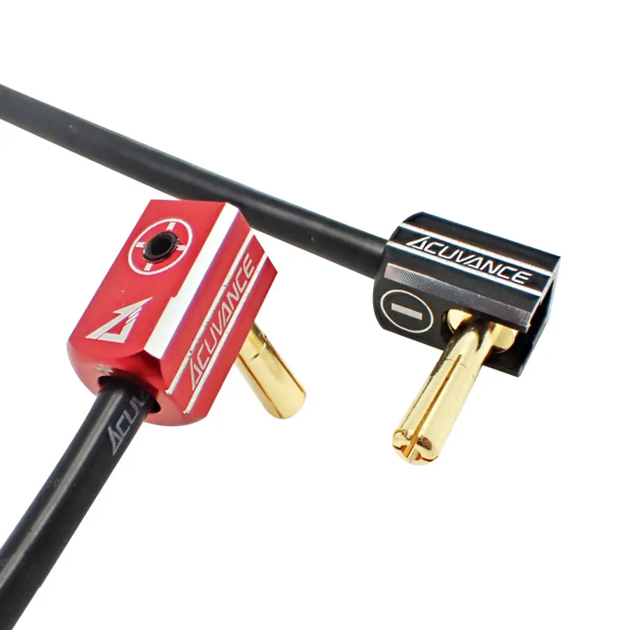 Acuvance Radiation Connector ⌀4Mm Set - Black / Red 1