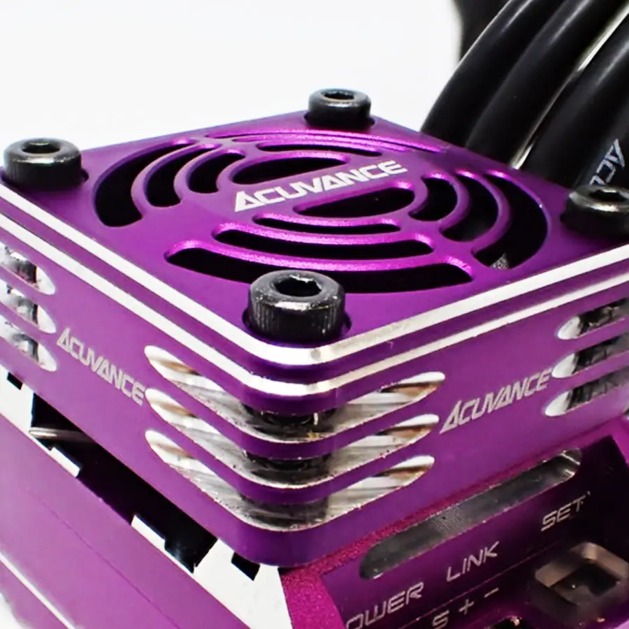 Acuvance Rey-Storm Ultra High Speed Fan Unit - Purple 1