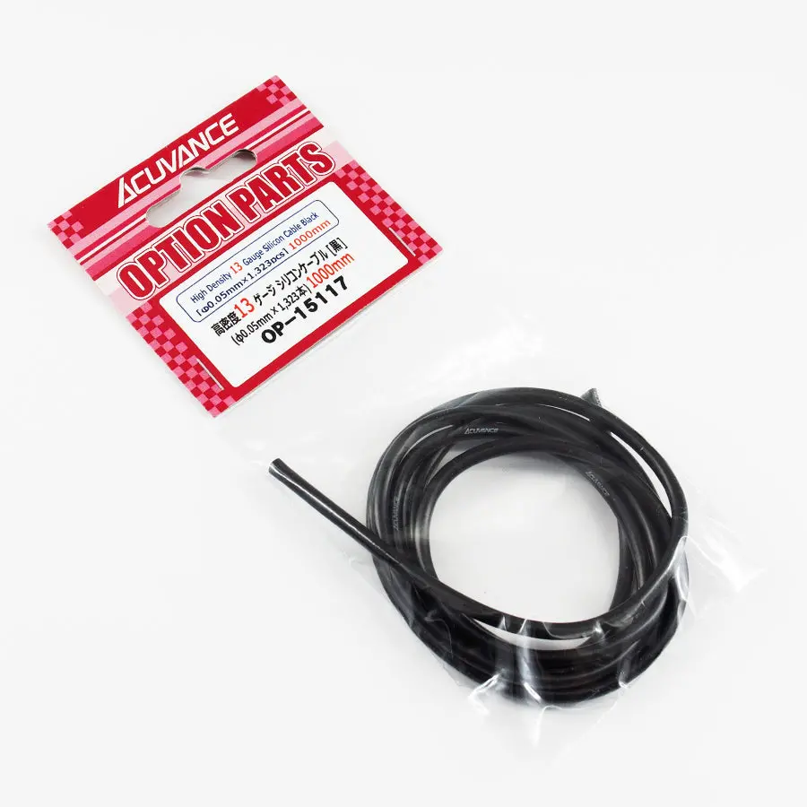 Acuvance High Density Silicon Cable 13 Awg 100Cm 1