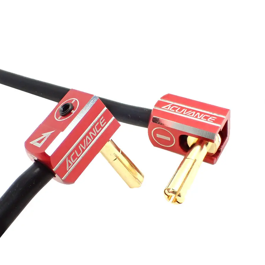 Acuvance Radiation Connector ⌀4Mm Set - Red 1