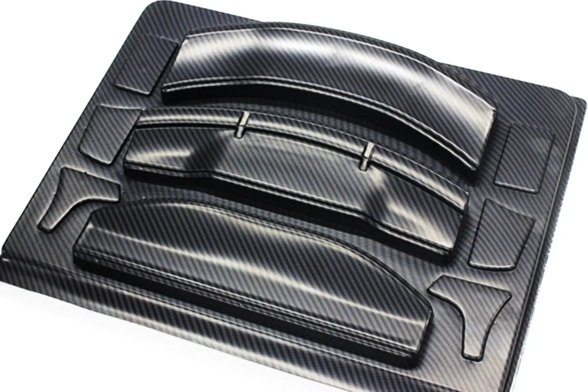 Pandora Rc Gt Wing Set | Carbon Style 1