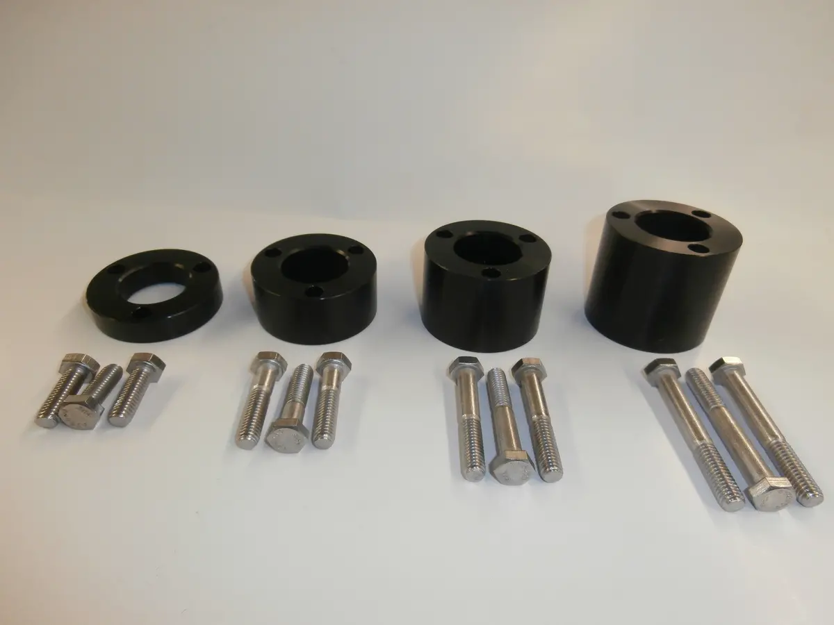 3 Bolt Steering Wheel Spacers 1/2" - 2" 1