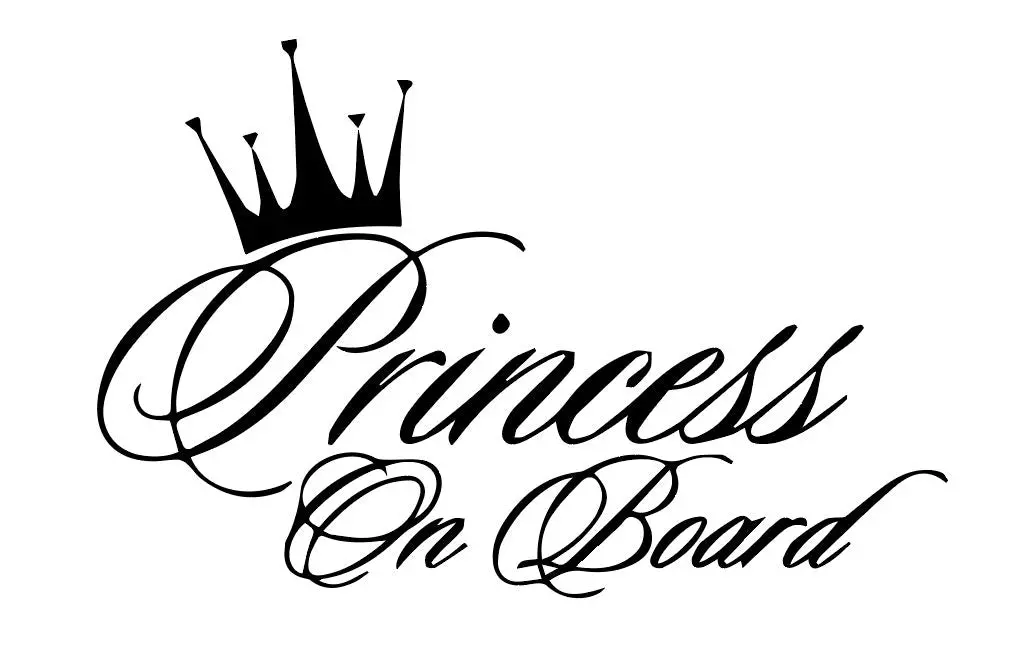 Princess On Board - Ref : Princessonboard01 1