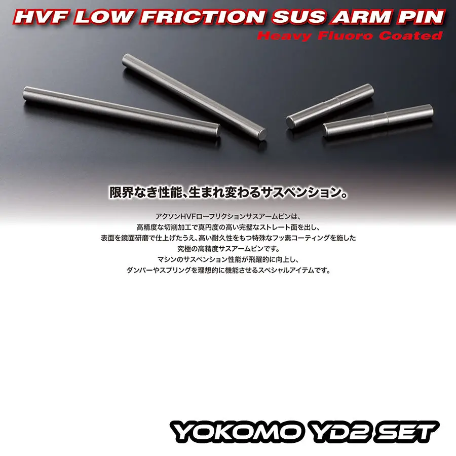 Axon Hvf Low Friction Suspension Arm Shaft All Set 1