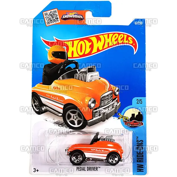 Pedal Driver #67 Orange - 2016 Hot Wheels 1