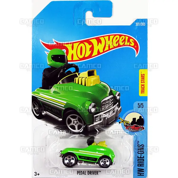 Pedal Driver #301 Green - 2017 Hot Wheels 1