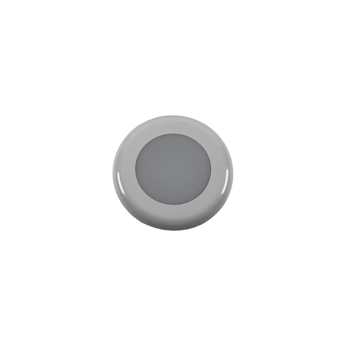 3-Inch Led Recessed Puck Light, White Trim Ring 1