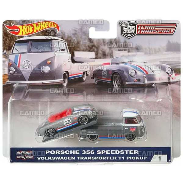 Porsche 356 Speedster Volkswagen Transporter T1 Pickup - 2018 Hot Wheels 1