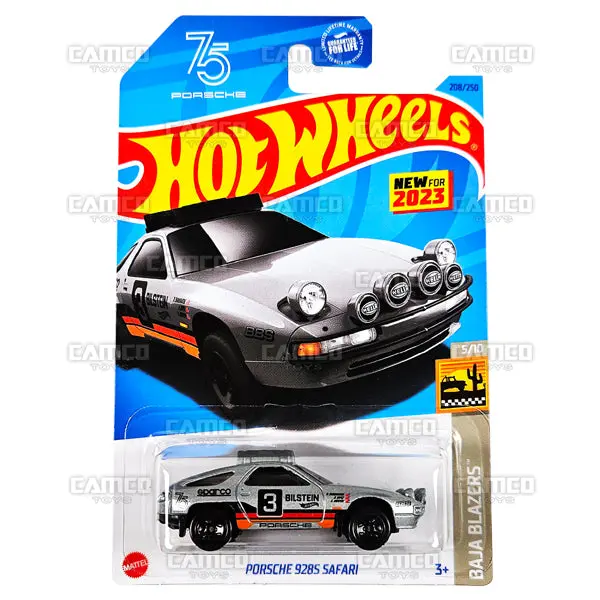 Porsche 928S Safari #208 Silver - 2023 Hot Wheels 1