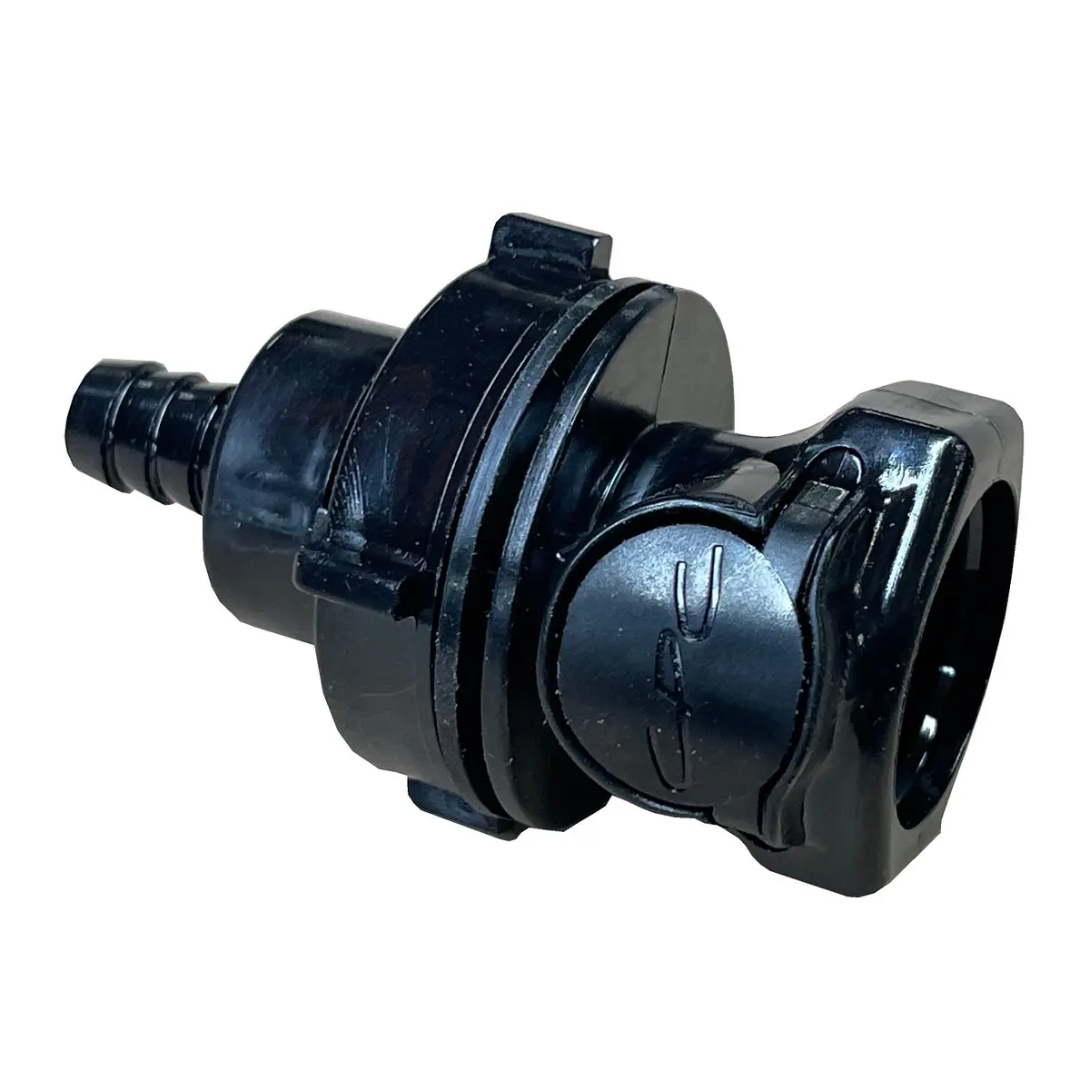 Shower Hose Disconnect Fitting - 3/8 Female With 3/8" Barb 1