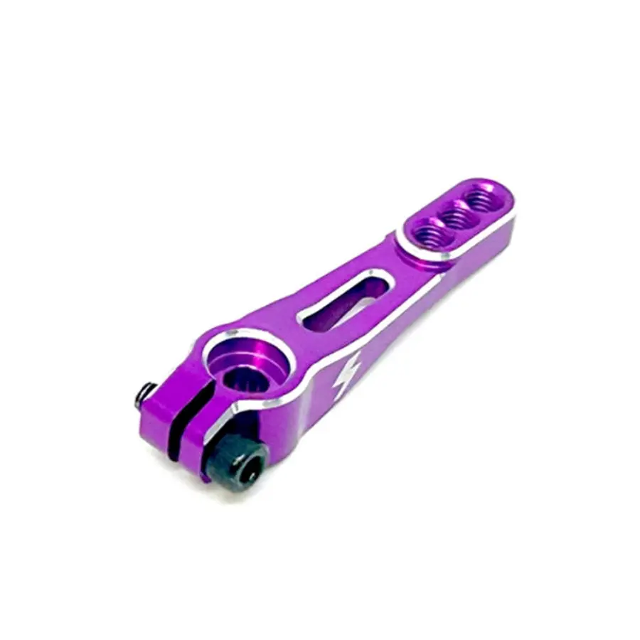 Shibata Alum. Grk Direct Servo Horn Ver2 25T - Purple 1