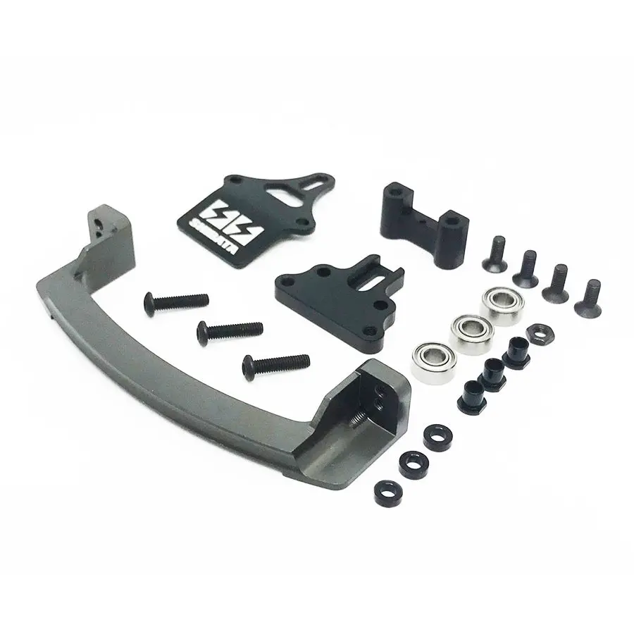 R31house Alum. Grk4 Steering Rack Unit - Black 1