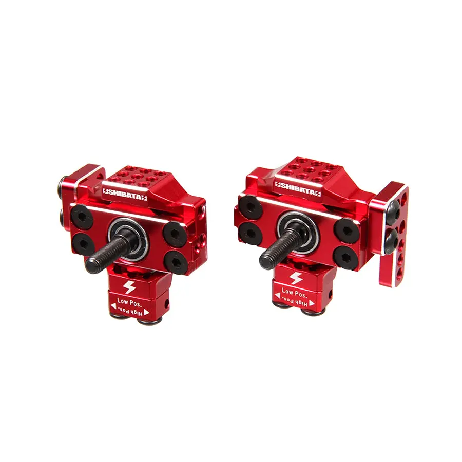 Shibata Alum. Grk Multi-Use Rear Knuckle - Red 1