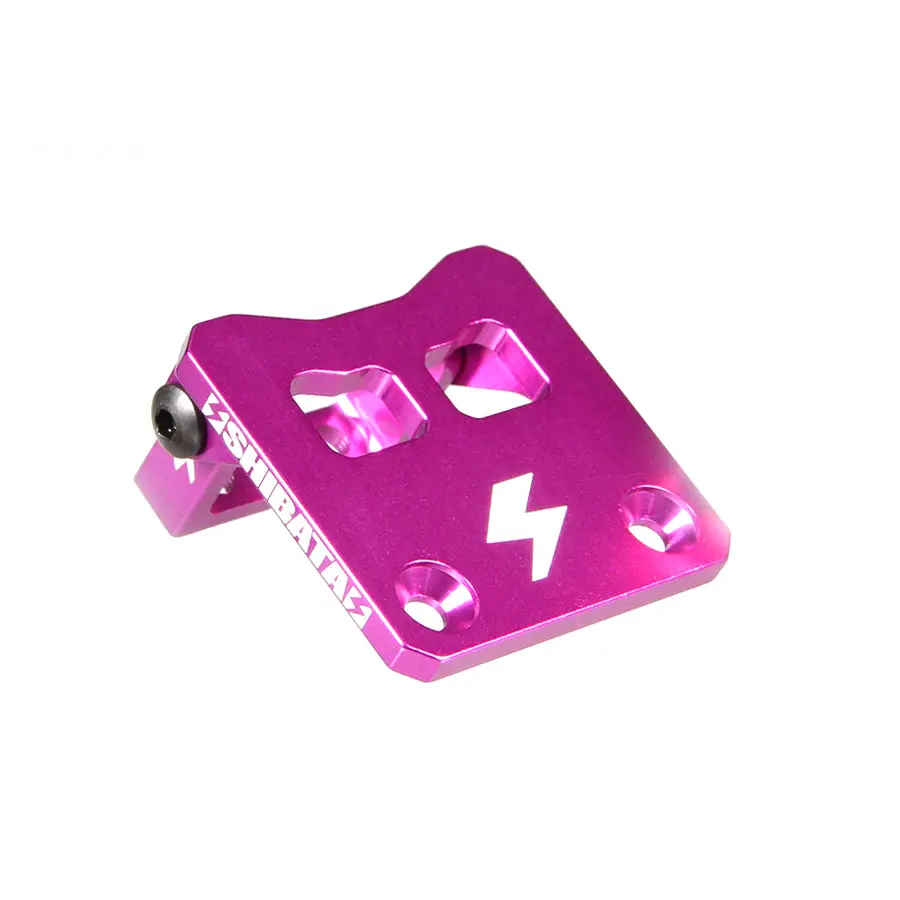 Shibata Alum. Grk Adjustable Esc Mount - Purple 1