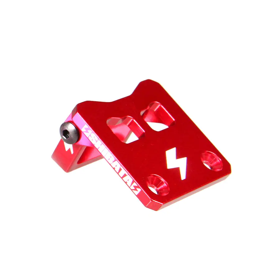 Shibata Alum. Grk Adjustable Esc Mount - Red 1