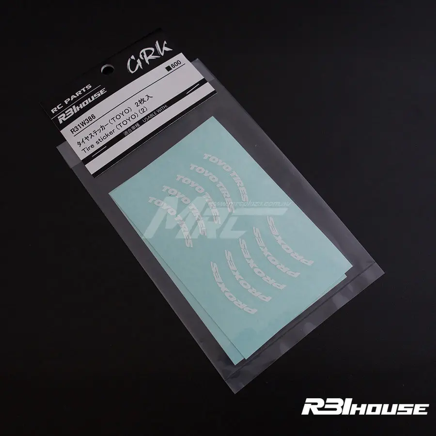 R31house Tyre Sticker - Toyo 1