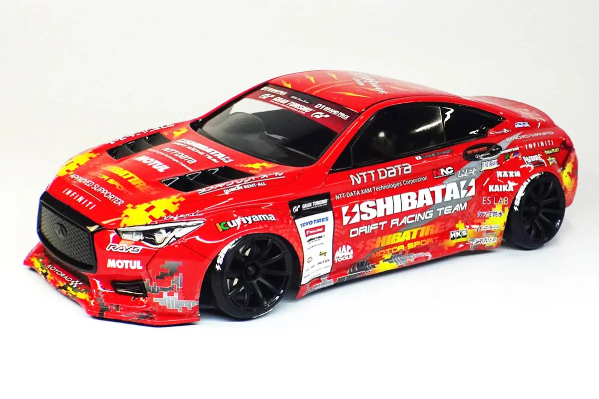 R31house Shibata Infiniti Q60 D1gp Sticker Set 2022 Version 1