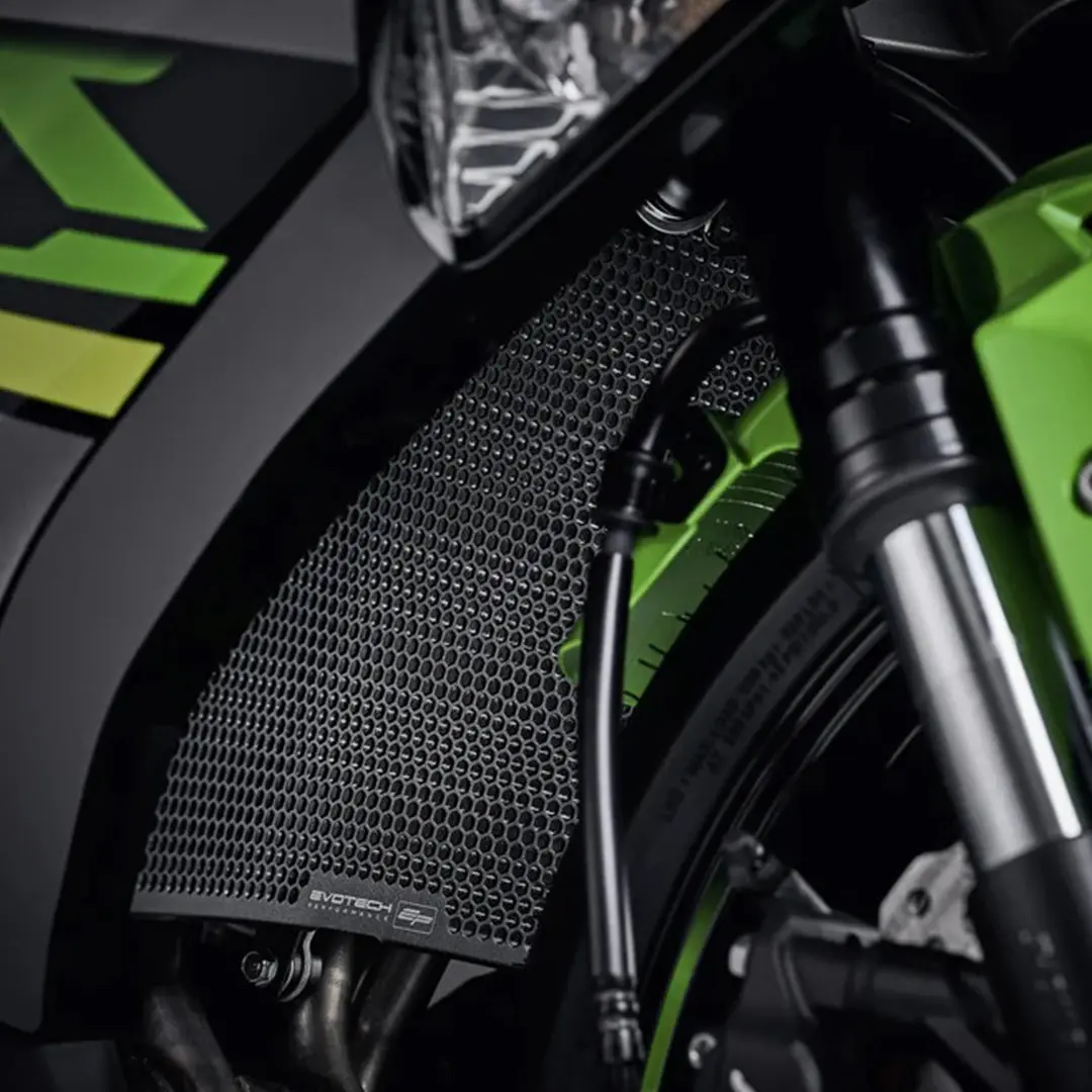 Evotech Performance Radiator Guard For Kawasaki Ninja Zx6r 1