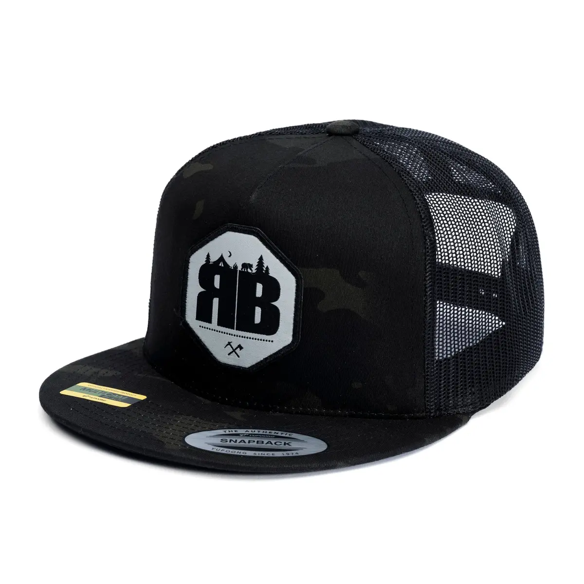 Rb Team Hat - Camo Vented 1