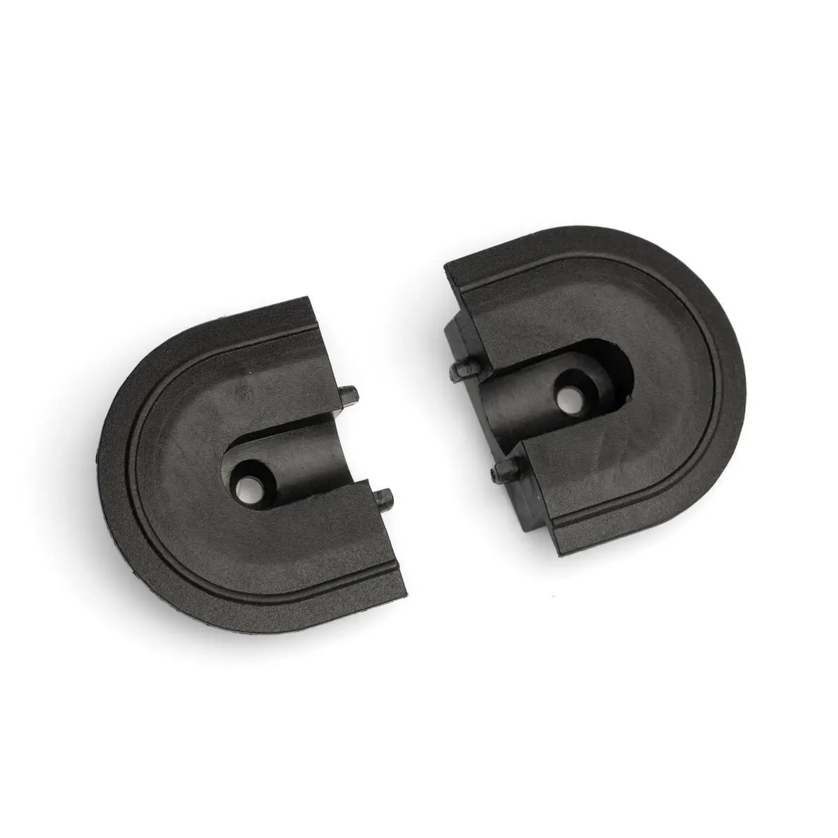 Flange Mount L-Track End Cap - 2 Pack 1