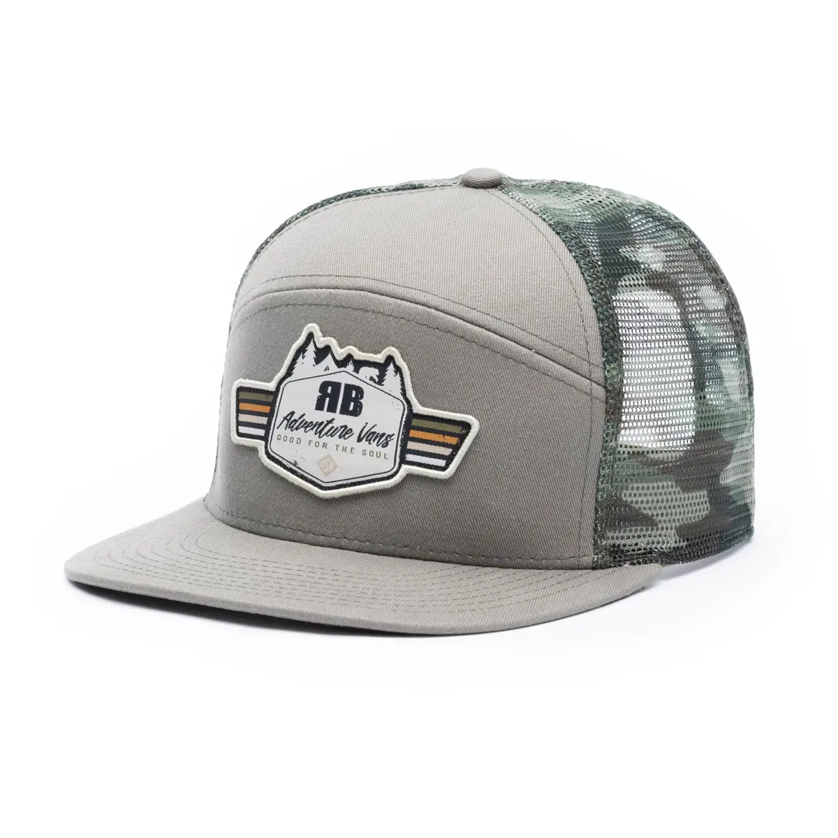 Rb Hat - Adventure Van - Surplus/Army Camo/Olive - Mesh Back 1