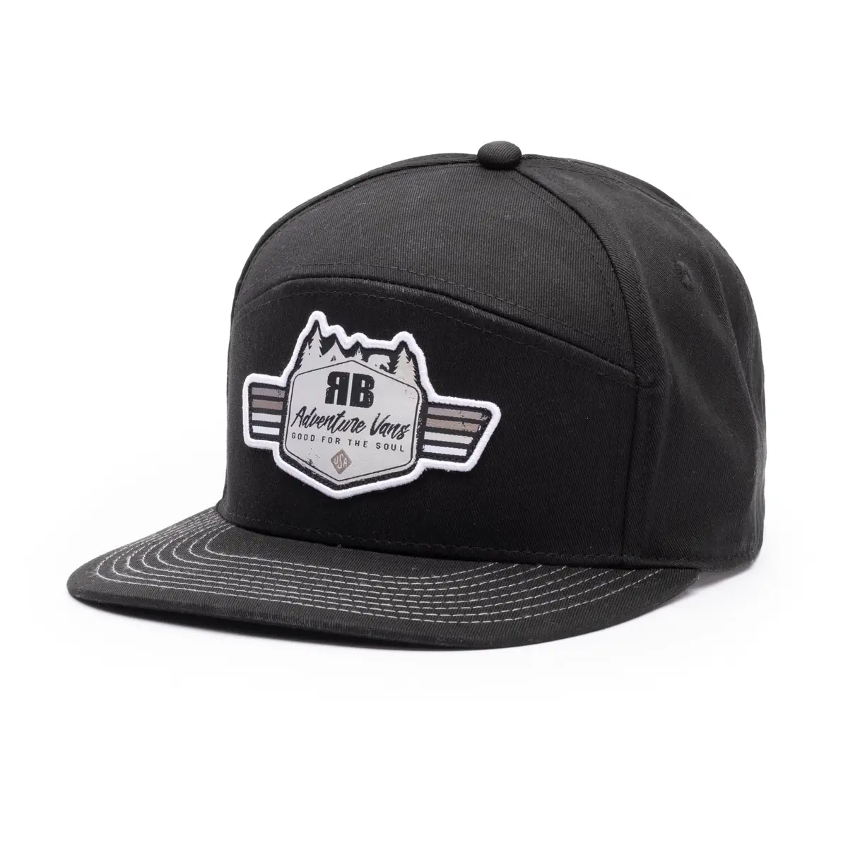 Rb Hat - Adventure Van - Black - Mesh Back 1