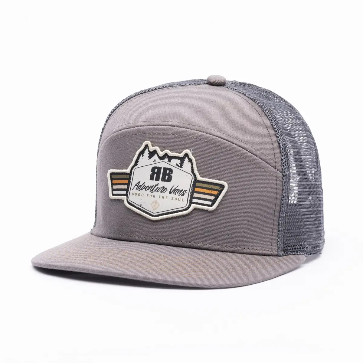 Rb Hat - Adventure Van - Charcoal - Mesh Back 1