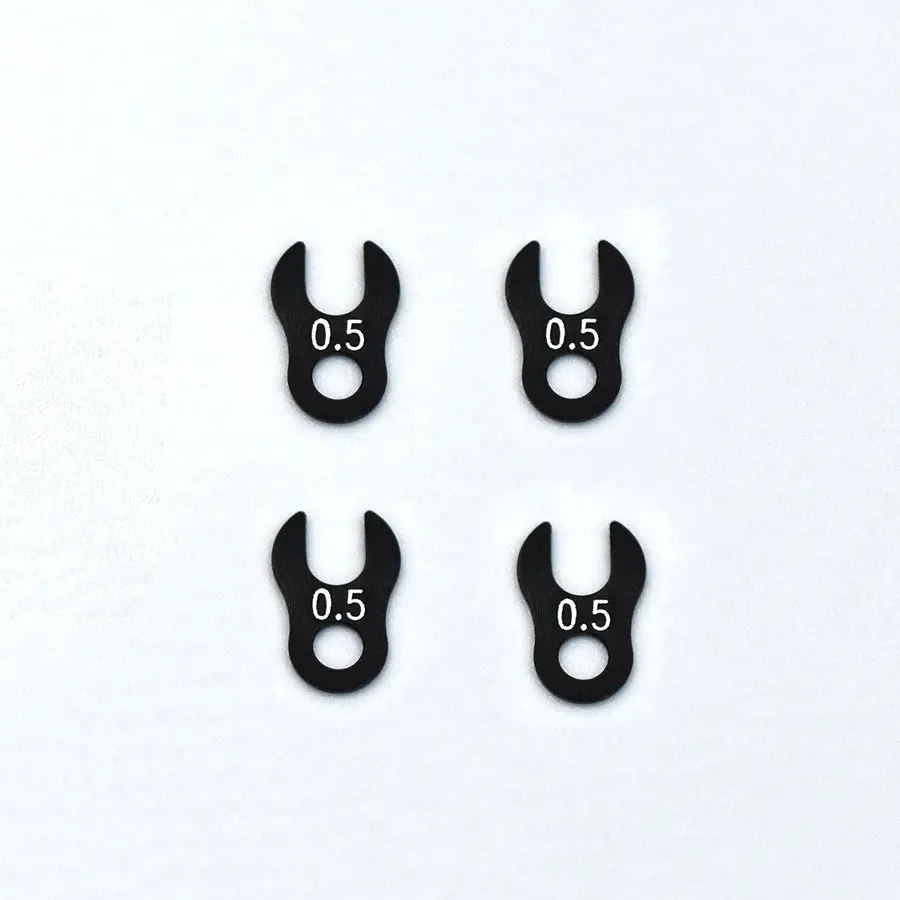 Rêve D Alum. Crab Spacer Set 0.5Mm 1