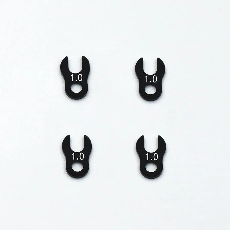 Rêve D Alum. Crab Spacer Set 1.0Mm 1