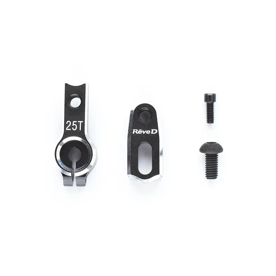 Rêve D Alum. Adjustable Servo Horn (Se Processing) 25T 1