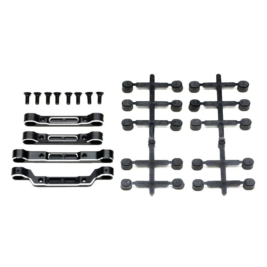 Yokomo Rd2.0 Alum. Adjustable Suspension Mount Set - Black 1