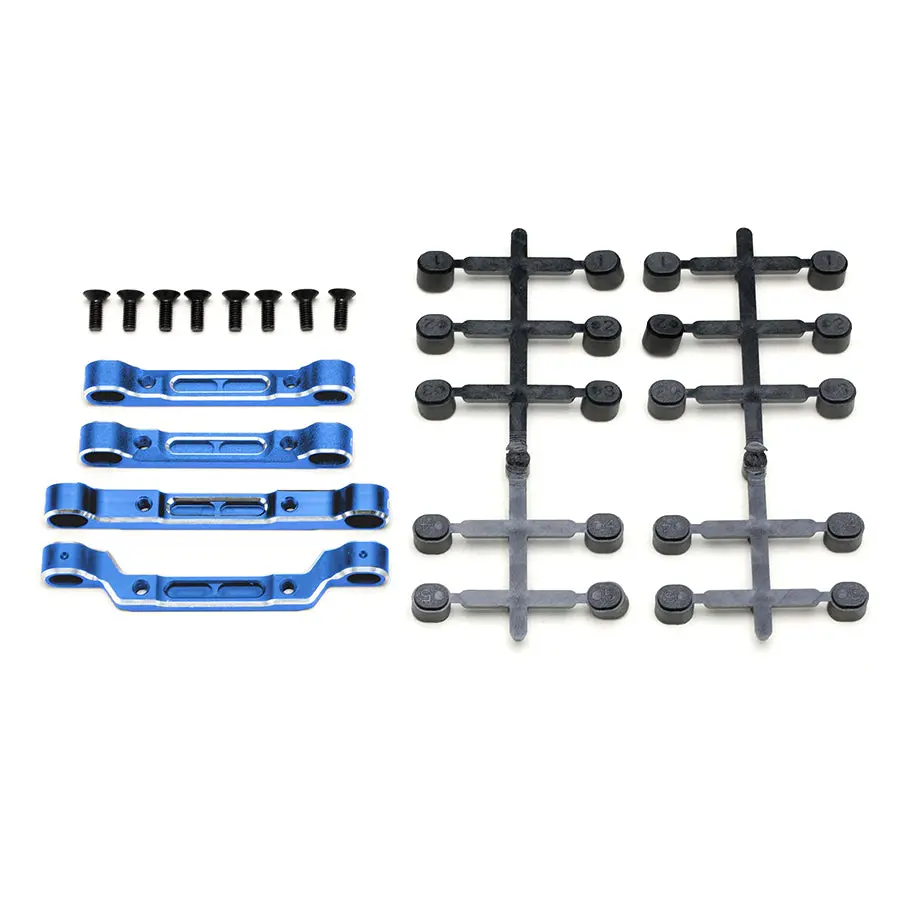 Yokomo Rd2.0 Alum. Adjustable Suspension Mount Set - Blue 1