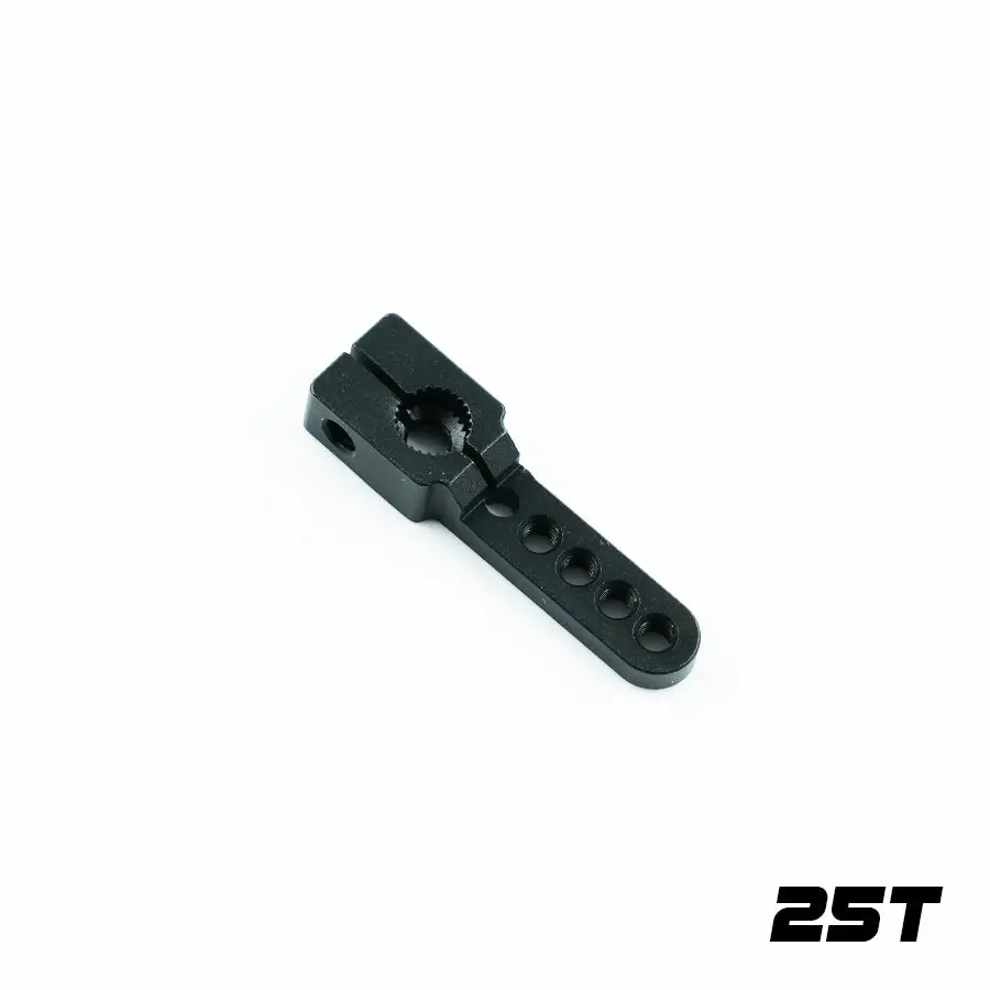 Rhino Racing Ddss Servo Horn 25T - Black 1