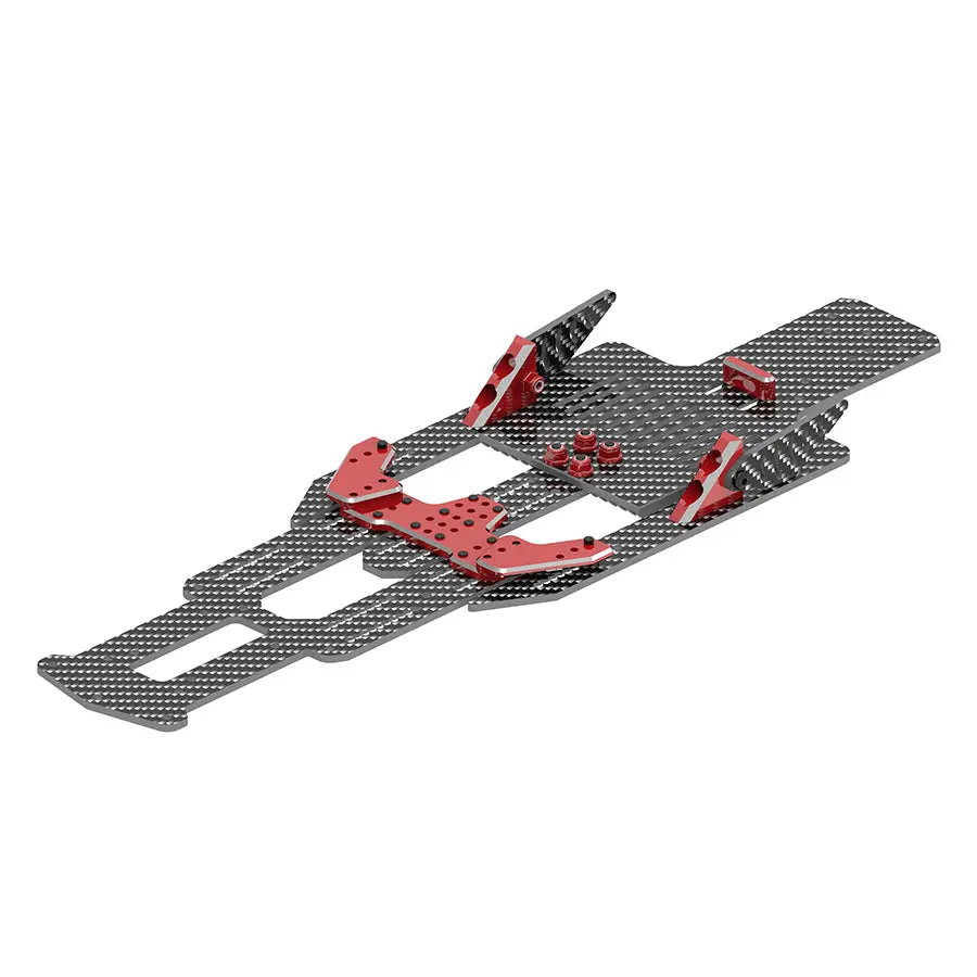 Rhino Racing Shark Conversion Lower Deck - Red 1