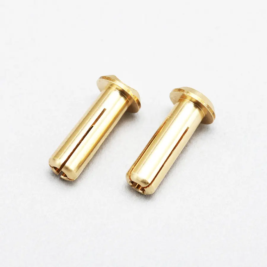 Yokomo Rp 24K Gold-Plated Φ4mm Battery Connector 1