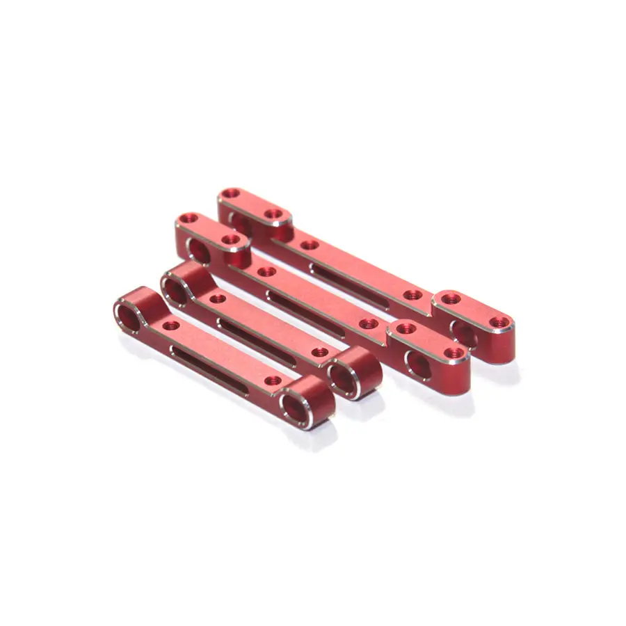 Rhino Racing Shark Suspension Mount Set - Red 1