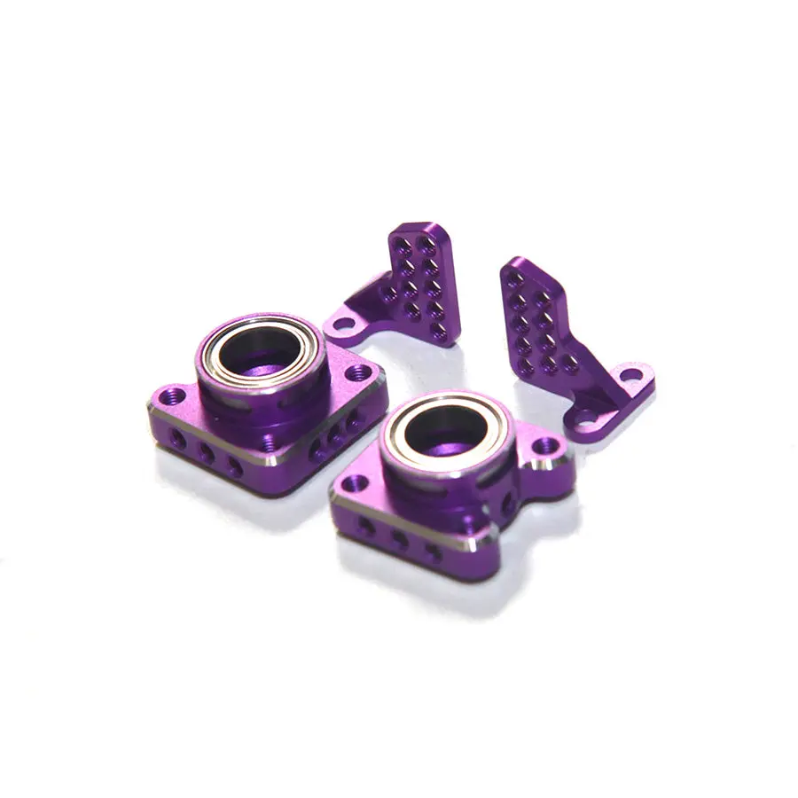 Rhino Racing Shark Rear Upright Set - Purple 1