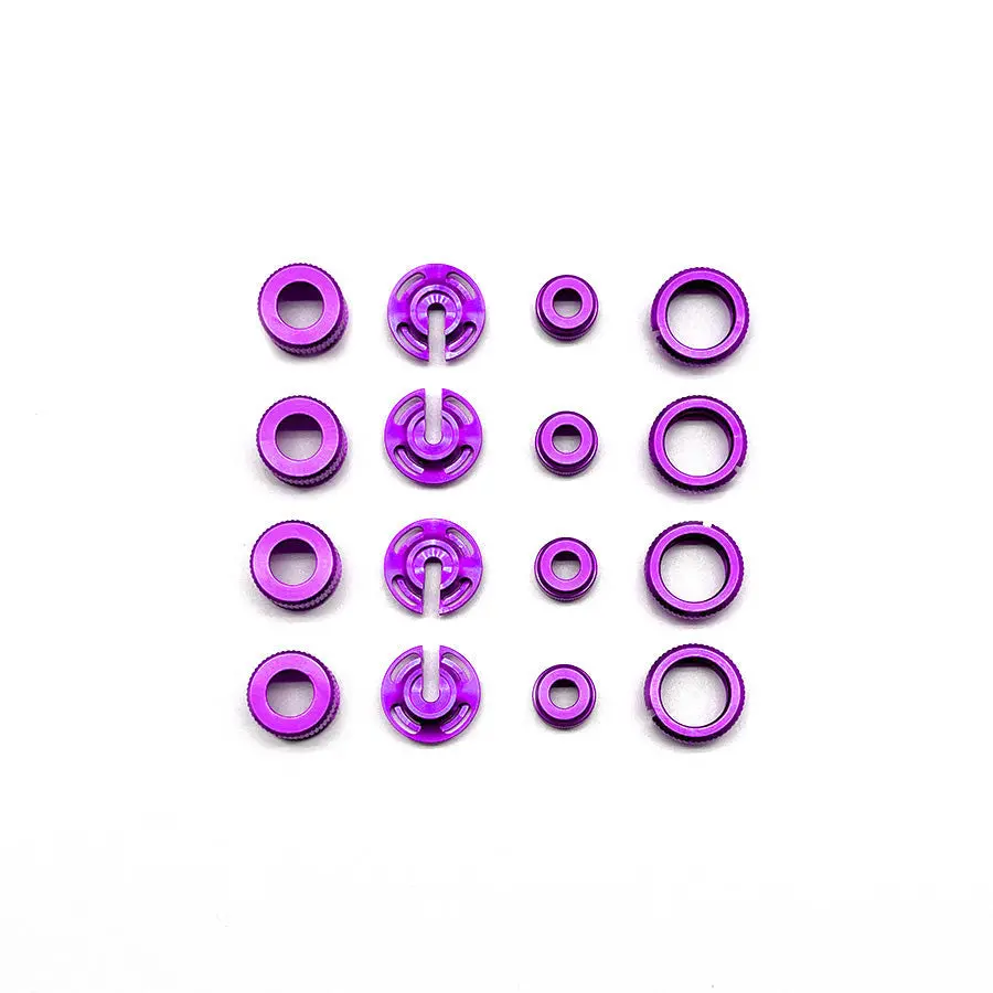 Rhino Racing Shock Color Changer Kit W/ Spring Holders - Purple 1