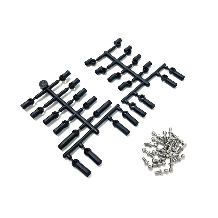 Rhino Racing Titanium Φ4.3 Ball Stud And Cup Set 1