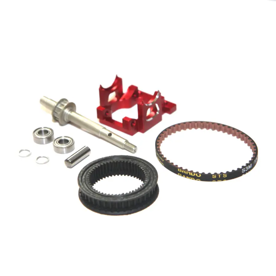 Rhino Racing Shark Belt Drive Conversion Kit - Red 1