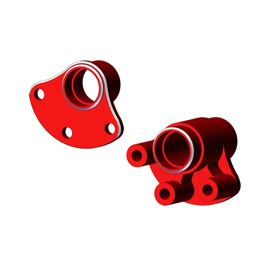Rhino Racing Shark Gearbox Spindle Seat - Red 1