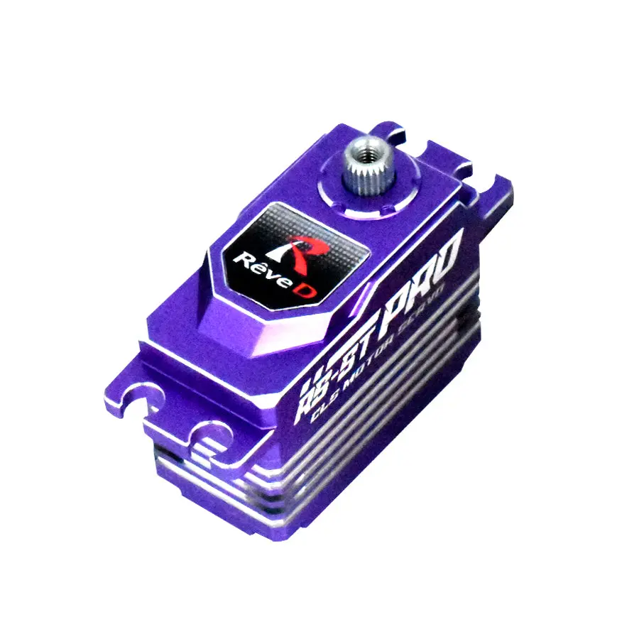 Rêve D Rs-St Pro Low Profile Digital Servo - Purple 1