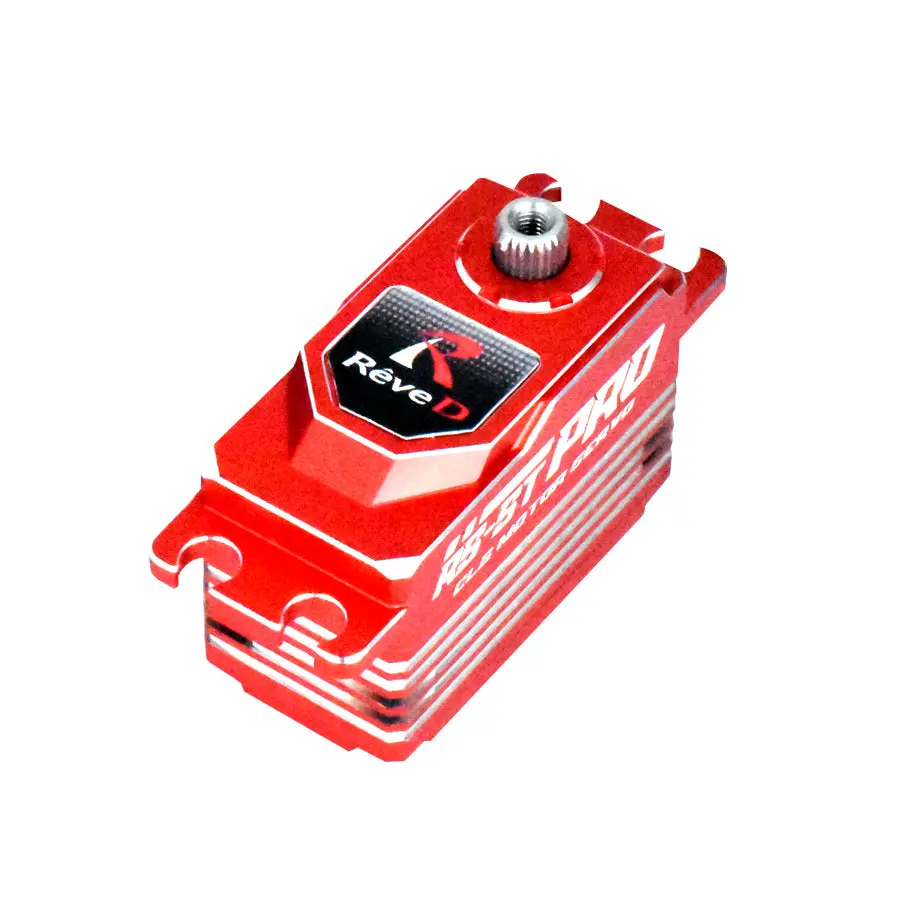 Rêve D Rs-St Pro Low Profile Digital Servo - Red 1
