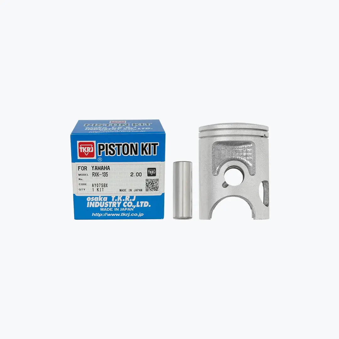 Tkrj Yamaha Rxk 135 Piston Kit 2.00 Ay0758x 1