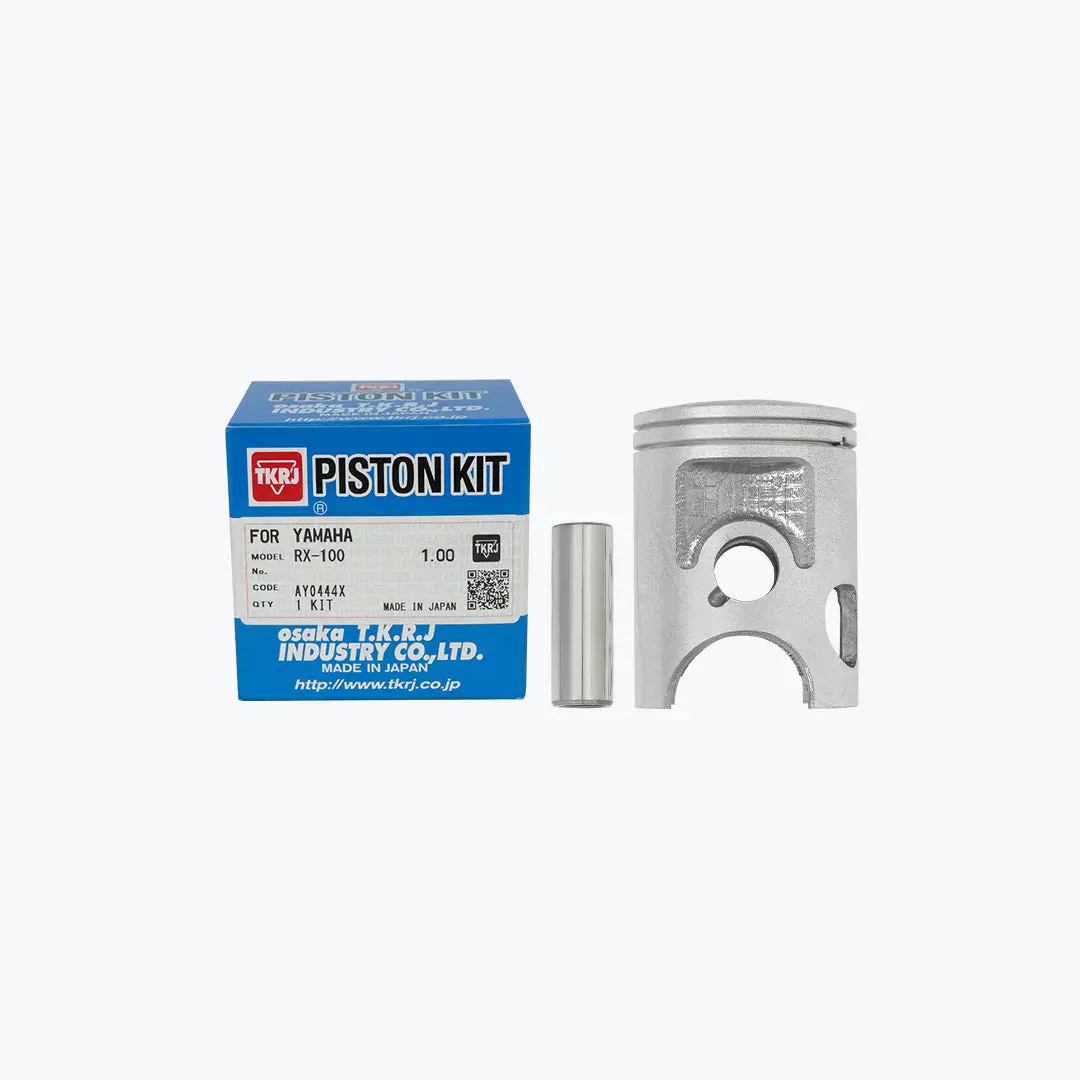 Tkrj Yamaha Rx100 Piston Kit 1.00 Ay0444x 1