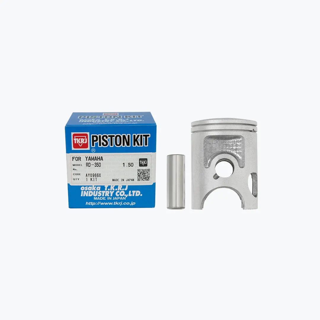 Tkrj Yamaha Rd 350Ypvs Piston Kit 1.50 Ay0966x 1