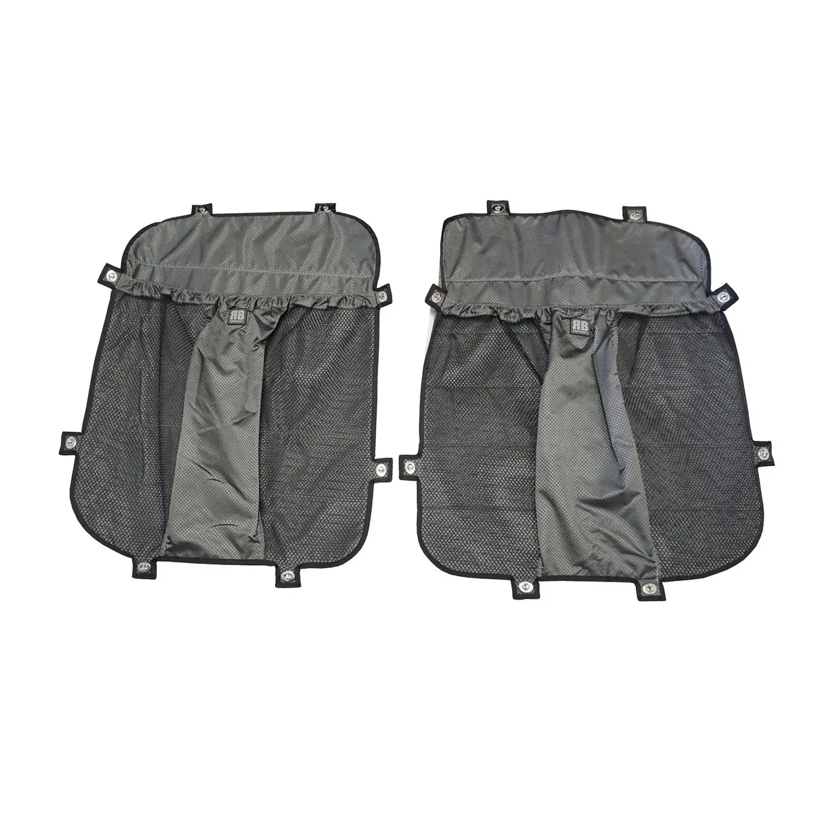 2014 + Transit  Van Rear Window Covers With Stuff Bags 1