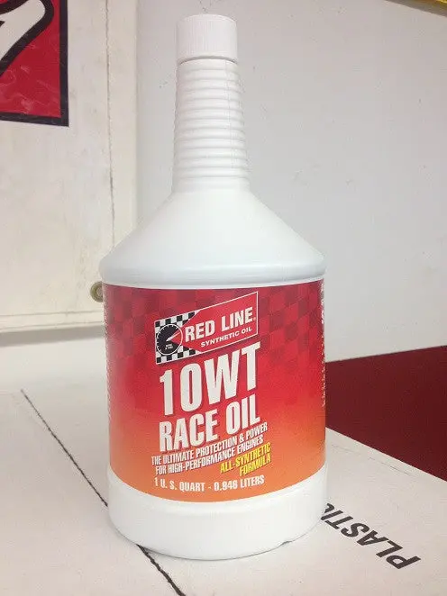 Redline 10Wt Race Oil   Quart Or By The Case 1
